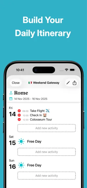 Planiter - Travel Planner App screenshot 3