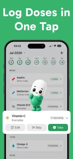 Medication Tracker: Pill Alarm screenshot 2