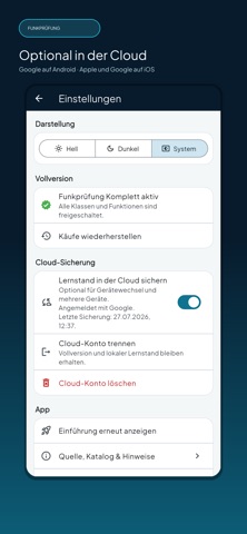 Funkprüfung – Amateurfunk iPhone screenshot