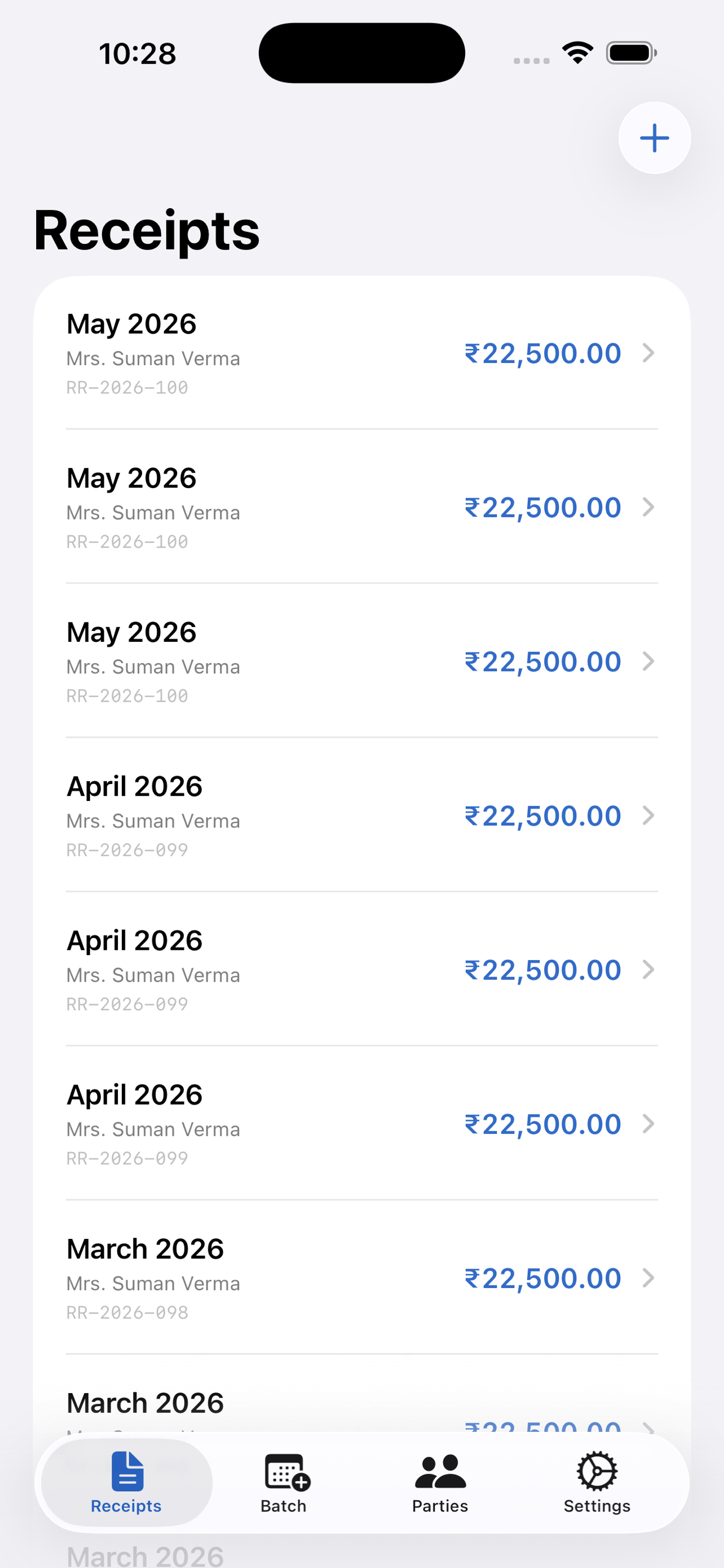 Rent Receipt - HRA Proof screenshot 3