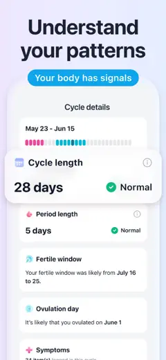 Pregmate Ovulation Tracker : capture d’écran 5 sur 9