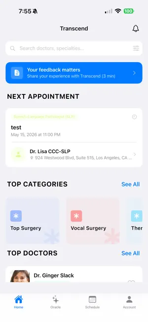 Transcend Medical App screenshot 2
