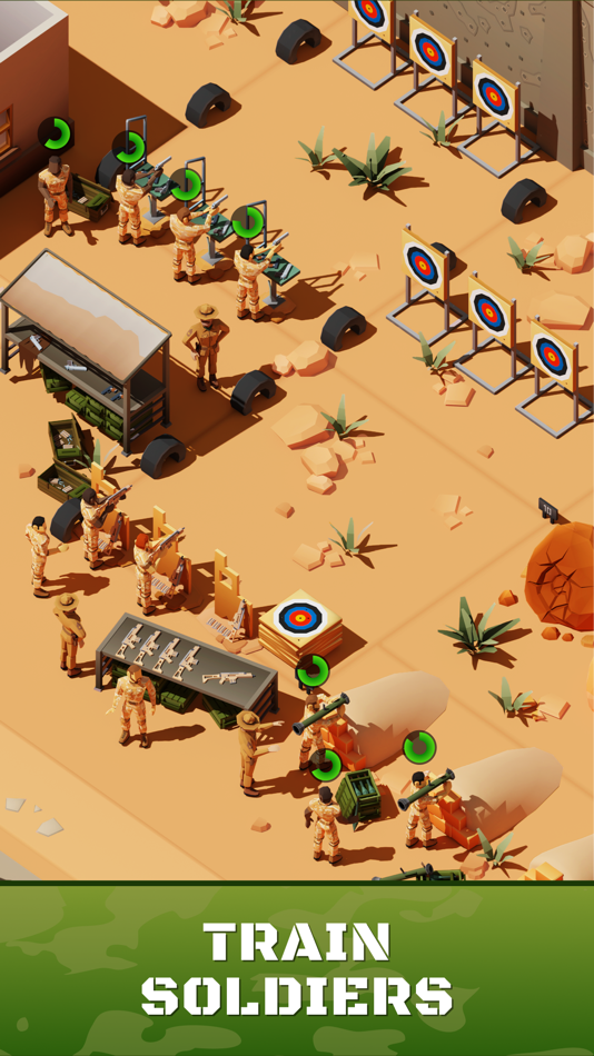 #1. Idle Forces - Army Tycoon (iOS) 来自: Hot Siberians