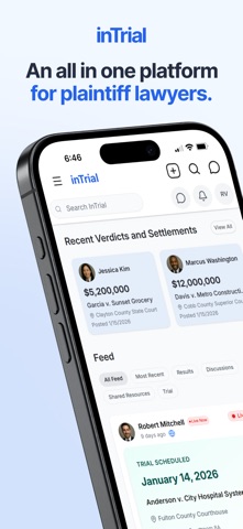inTrial iPhone screenshot