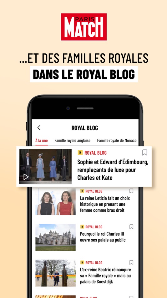 #5. Paris Match : actu & people (iOS) بواسطة: Lagardere Media News