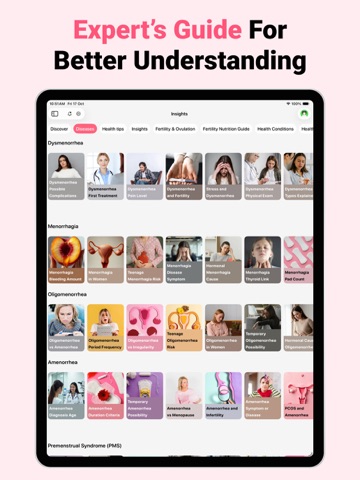 Ovulation Tracker & Calculator iPad screenshot