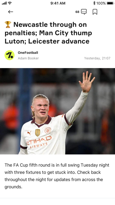 OneFootballのおすすめ画像2