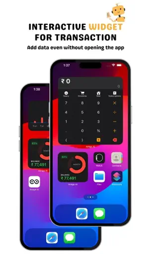 Скриншот Amigo AI - Money Manager на iPhone 4