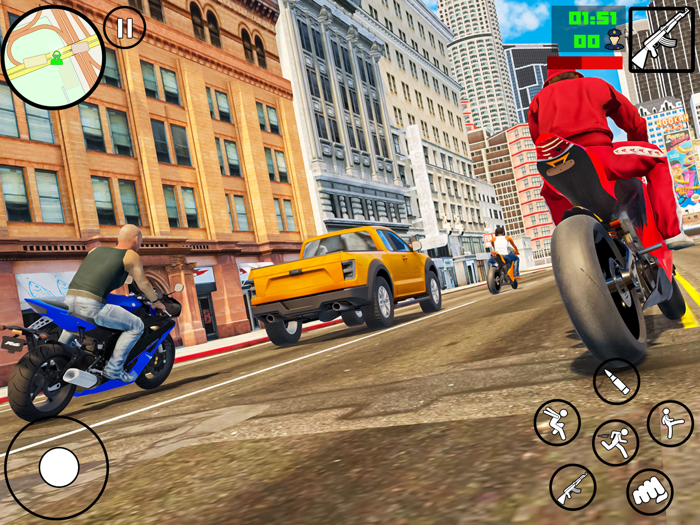 开放世界游戏GTA手机-犯罪模拟