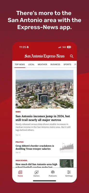 San Antonio Express-News screenshot 1 of 6