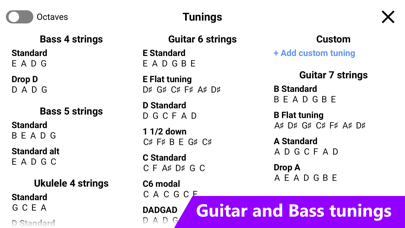 Guitar Fretboard: Scales Screenshot