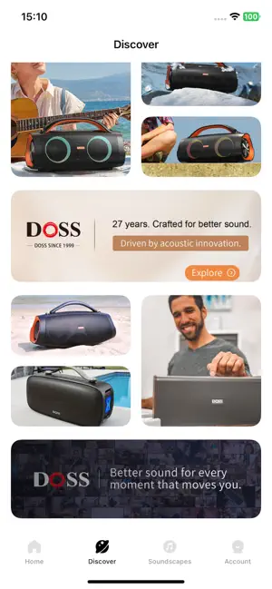 DOSS AUDIO screenshot 2