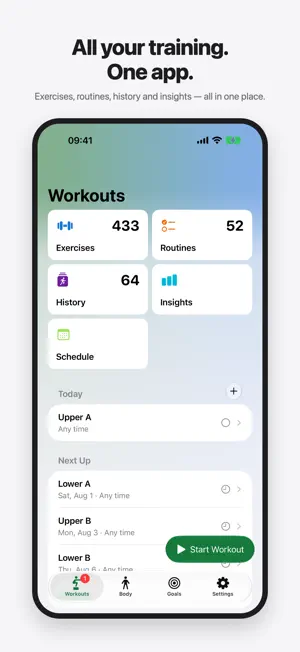 Tepuy: Workout Tracker & Log screenshot 1