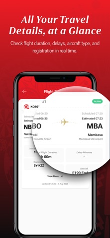 Kenya Airways iPhone screenshot 7