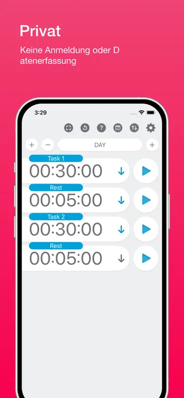 Multi Timer: Study & Focus screenshot 3 of 4