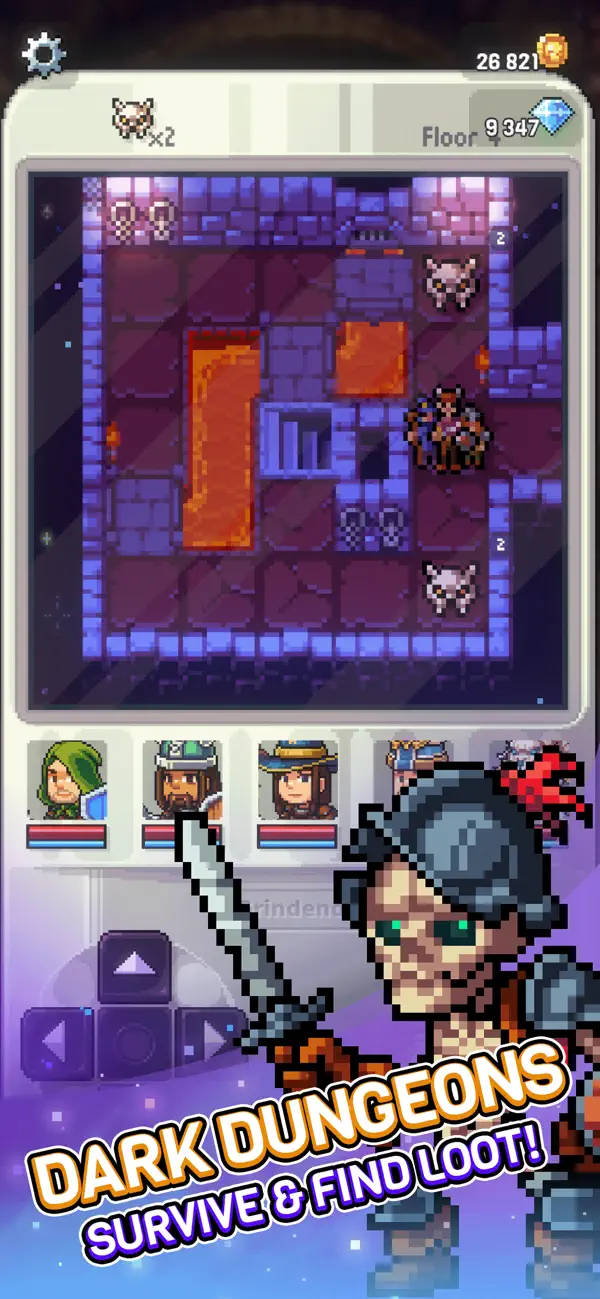 Knights of Pen and Paper 3 Hack screenshot 5 - game app interface