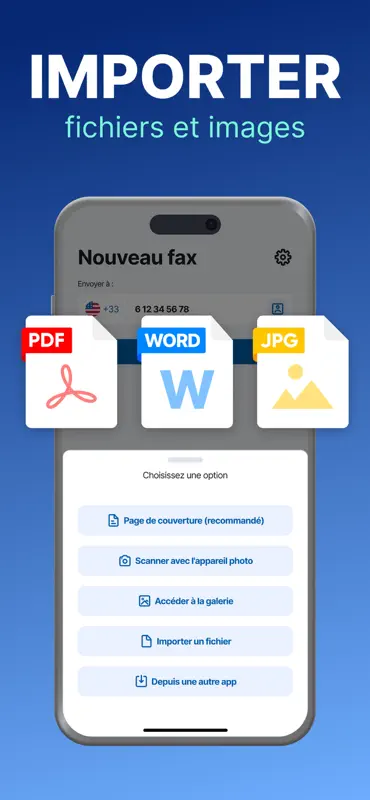 FAX iPhone・Envoyer et Recevoir screenshot 5 of 7