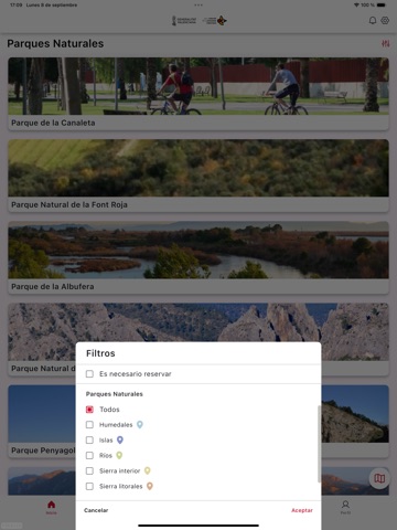 Gva Parcsnaturals iPad screenshot 3