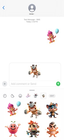 砰砰拳贴纸 screenshot