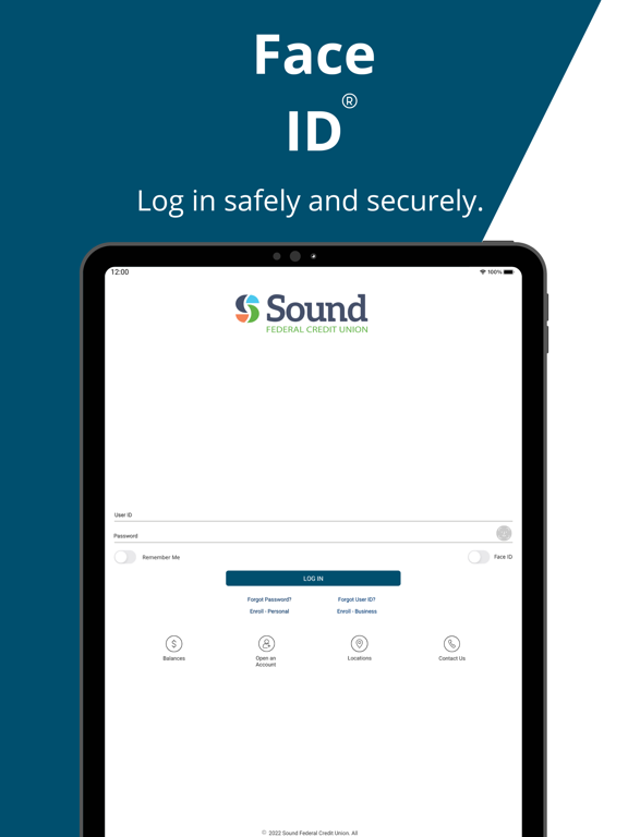 SFCU Mobile iPad screenshot 3 - Finance app