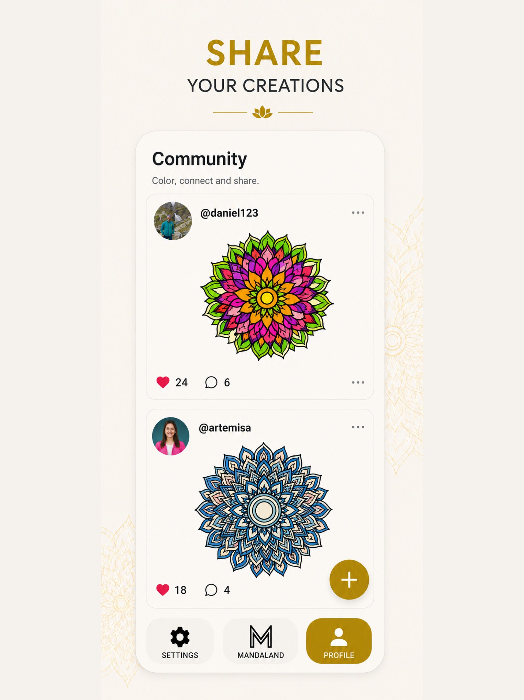 Mandaland - Coloring Mandalas screenshot 9
