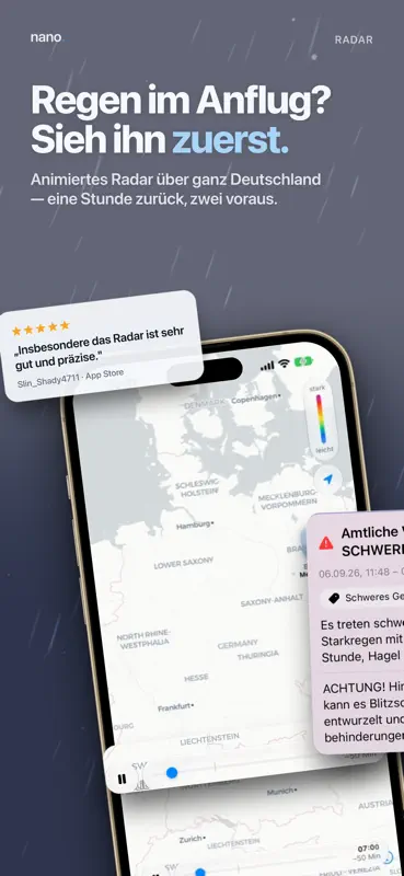 nano - Wetter für Deutschland screenshot 2 of 7