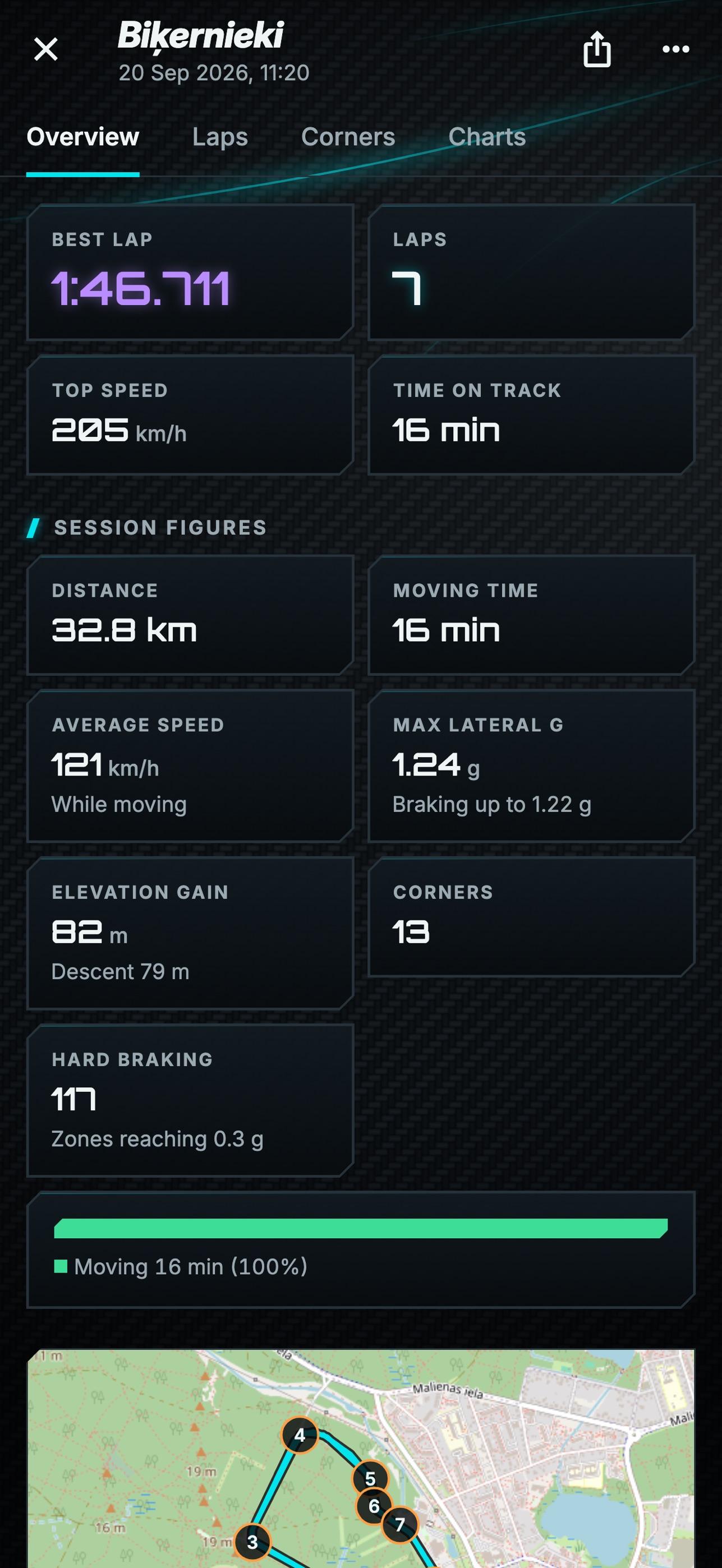 Screenshot 2 of G86 Racing: Lap Timer
