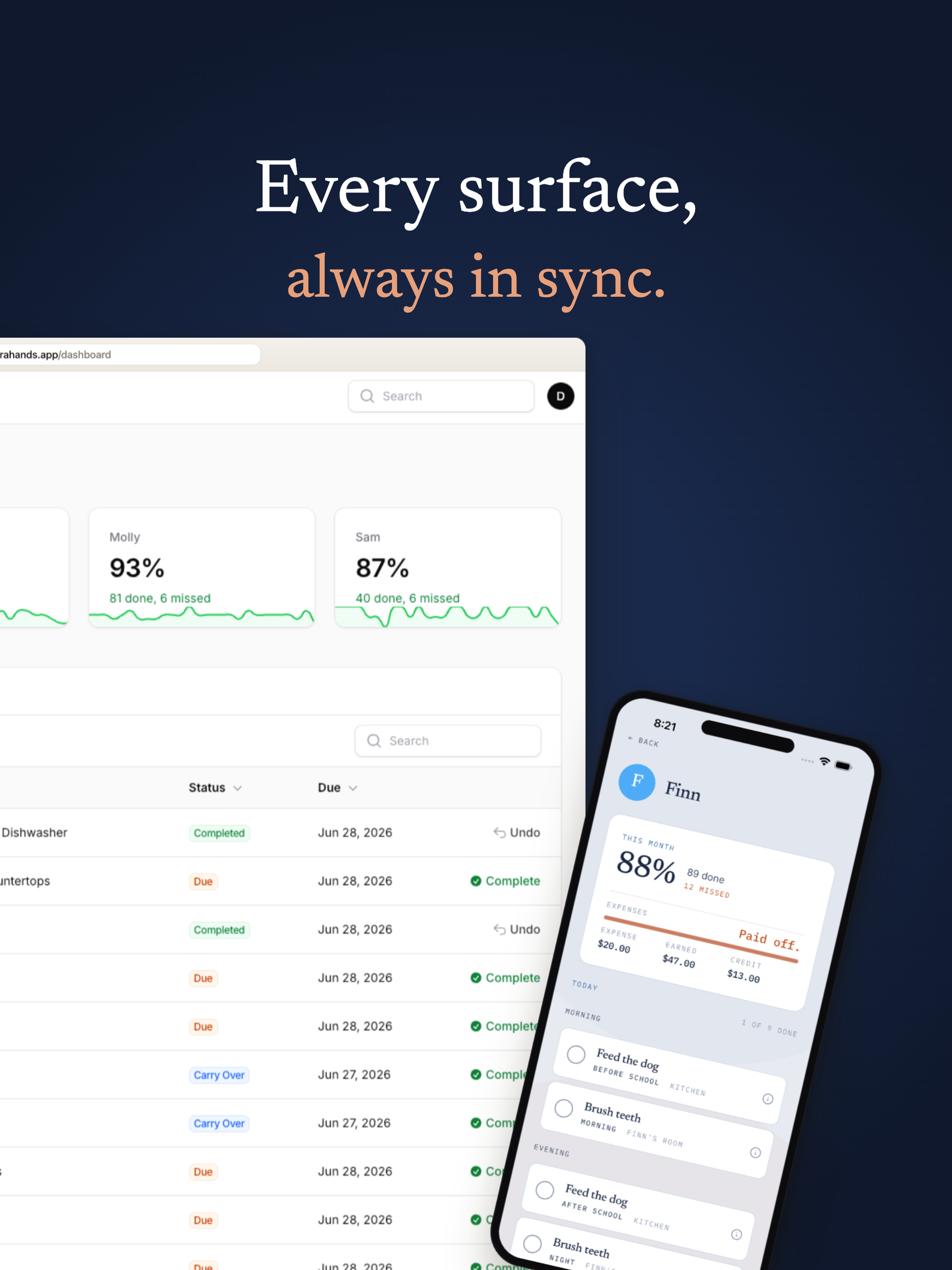 Xtra Hands: Family Chore App