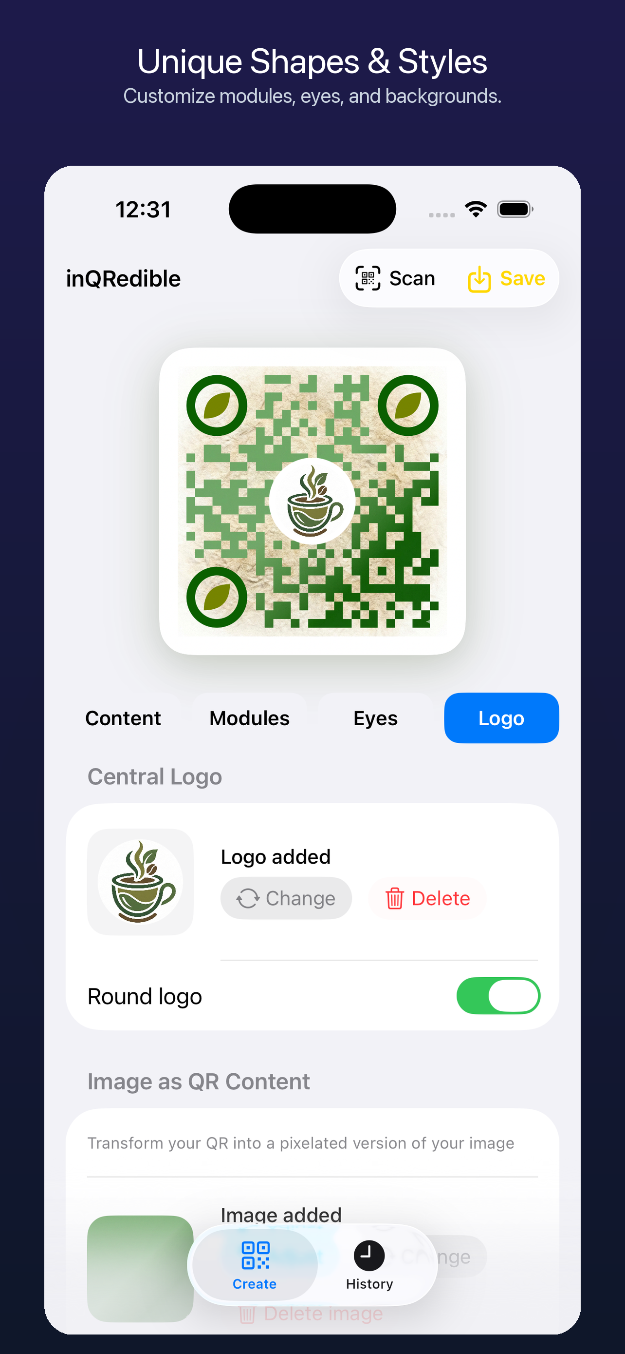QR Code Generator: inQRedible