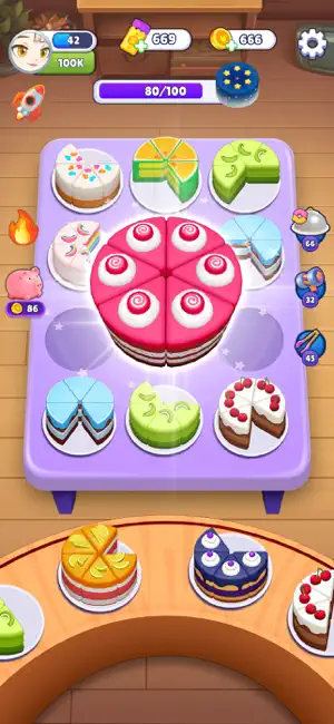 Cake Sort - Color Puzzle Game screenshot 4