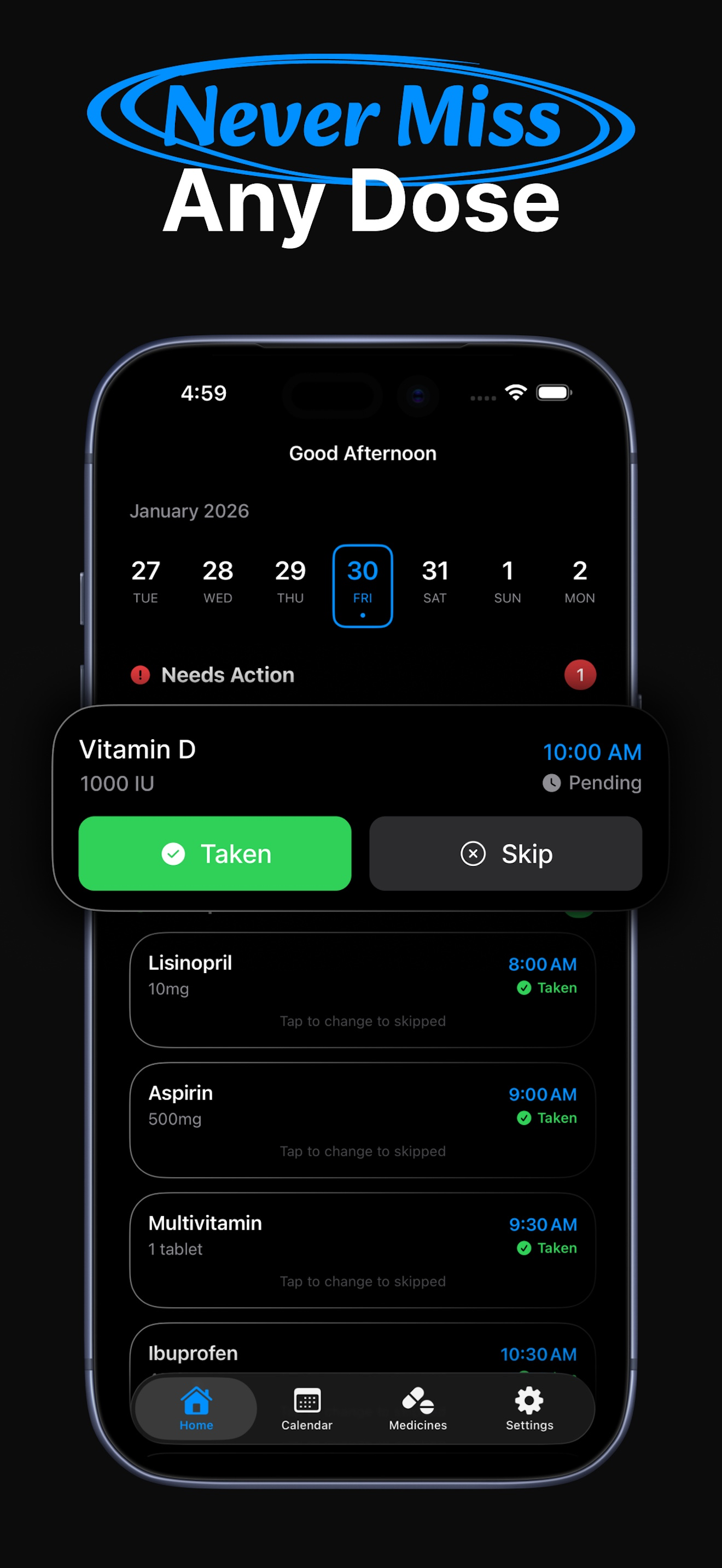 My Meds Reminder & Tracker screenshot 3