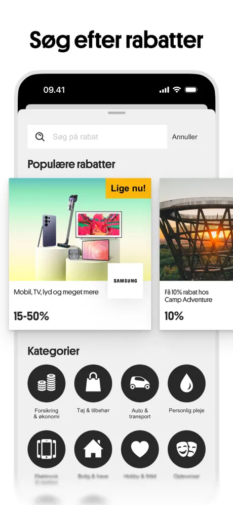 PlusKort app’en screenshot 4
