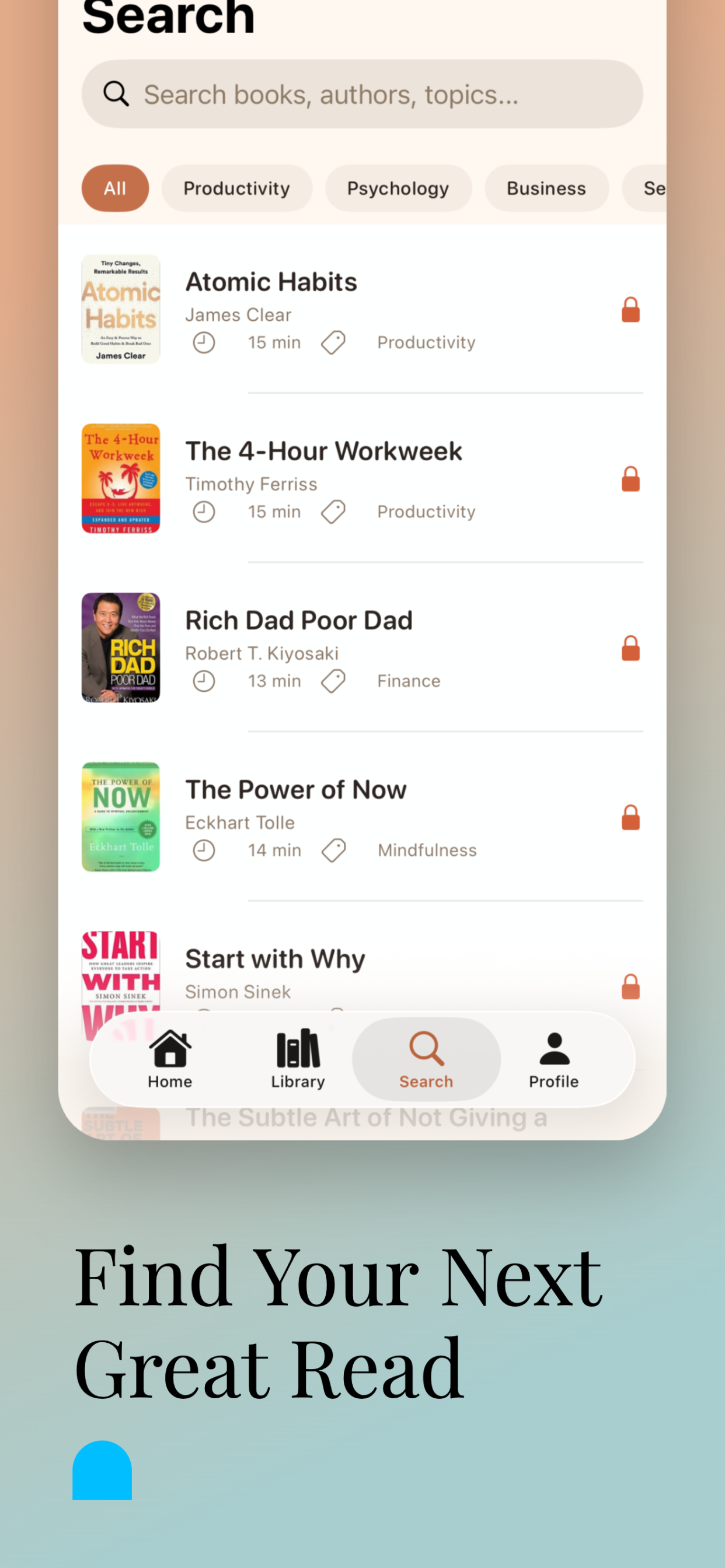 PageWise: Book Summaries screenshot 4