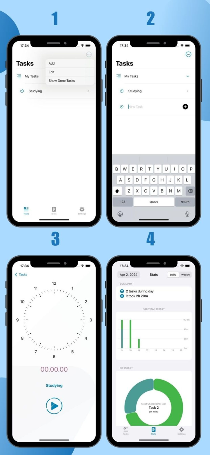 ChronHarvest Flow Time Track