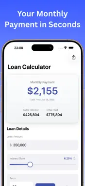 Loan Calculator – Refinance screenshot 1