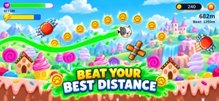 Color Trail: Shape Run iPhone screenshot