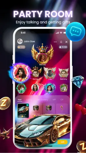 ZONE - Group Voice Chat Room screenshot 1