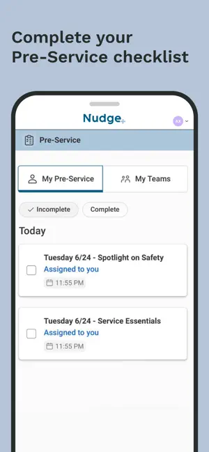 Nudge+ screenshot 4