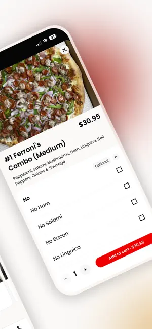 Ferroni's Pizza screenshot 3