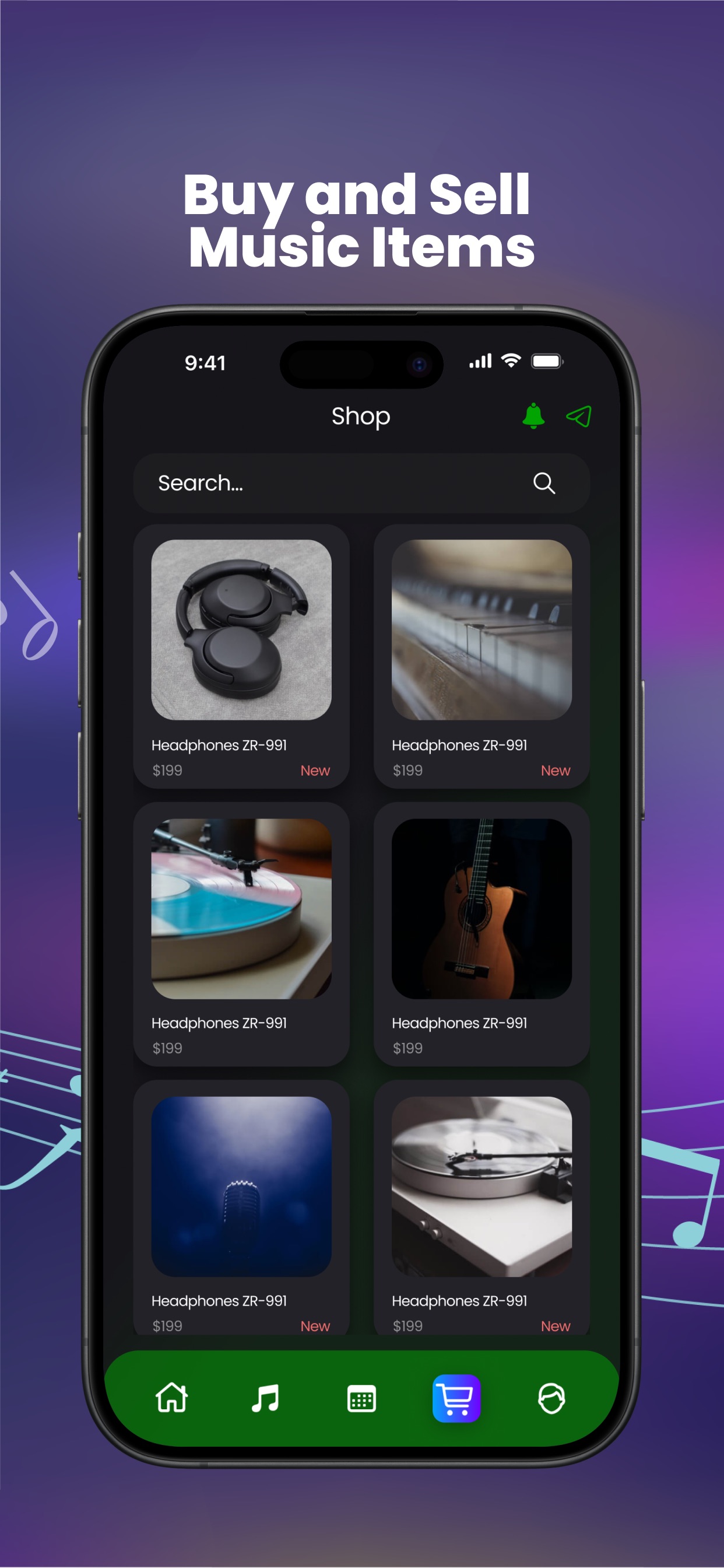 Screenshot 6 of Tailured Music App