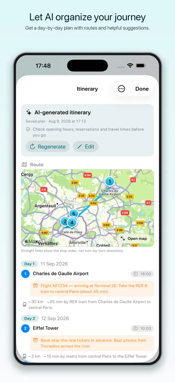 Screenshot #3 pour Destination AI - Take me there