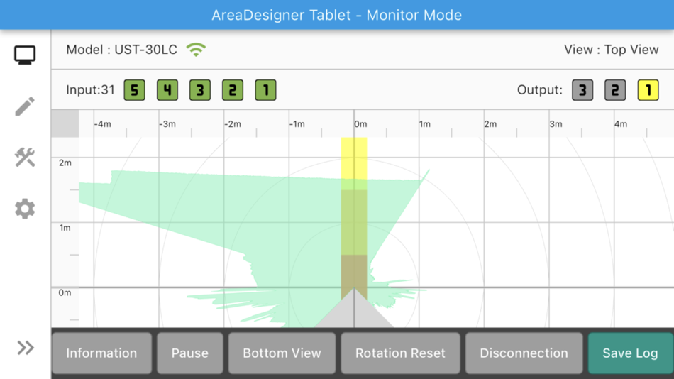 #1. AreaDesigner Tablet (iOS) 由: HOKUYO AUTOMATIC CO., LTD.