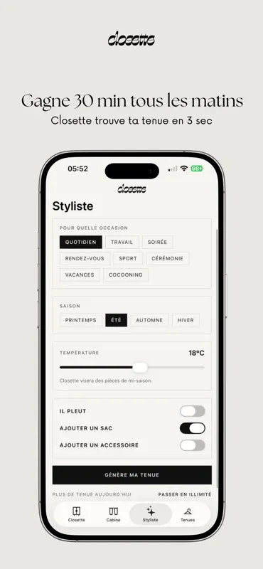 Closette - virtual wardrobe screenshot 3 of 7