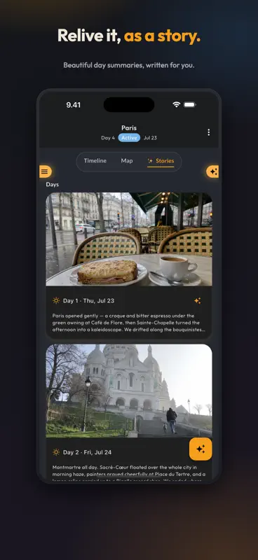 Triplium — AI Travel Journal screenshot 4 of 7