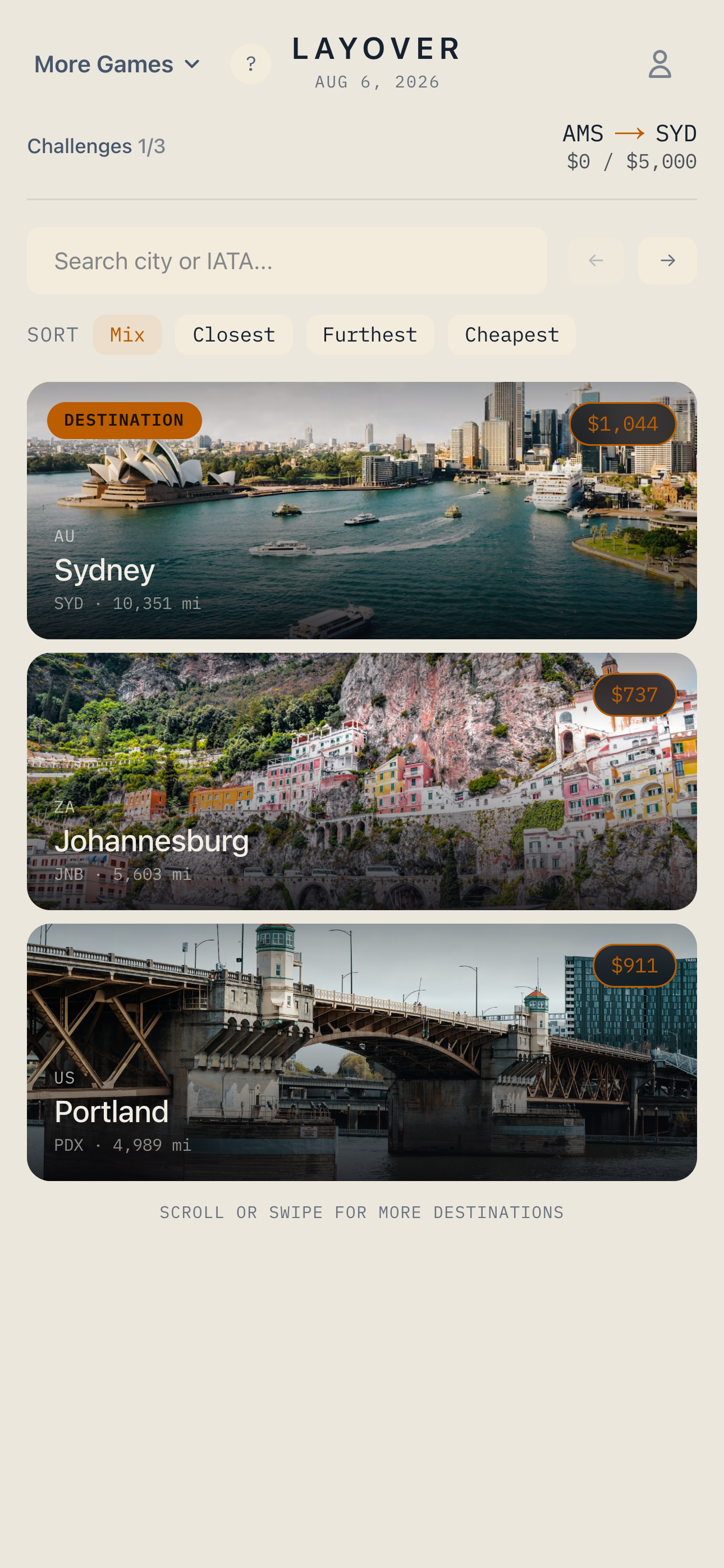 FlightQ: Daily Geography Game screenshot 9