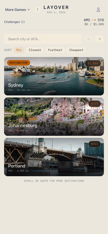 FlightQ: Daily Geography Game screenshot 9