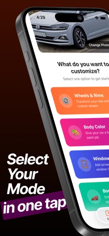 RevvUp Car Customizer AI screenshot