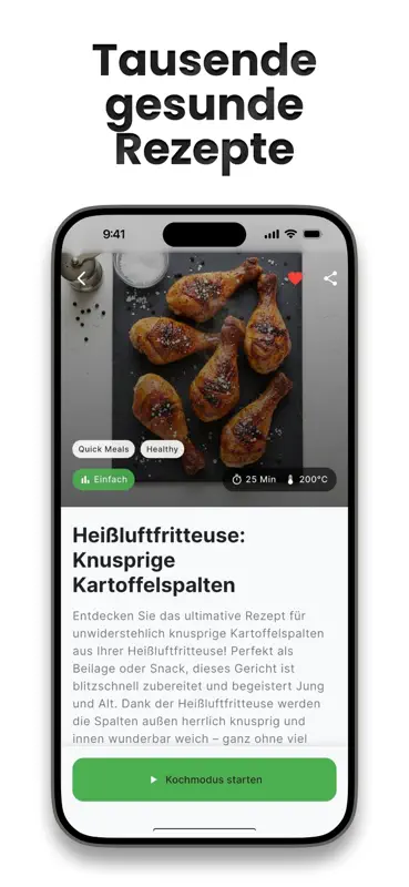 Airfryer Rezepte App screenshot 2 of 9