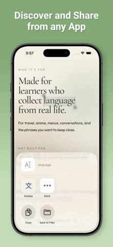 Kotoba - Translate & Learn Screenshot 4 of 10