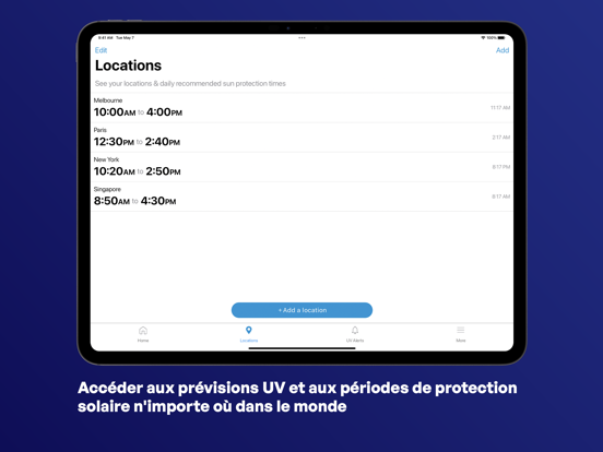Screenshot #6 pour SunSmart Global UV